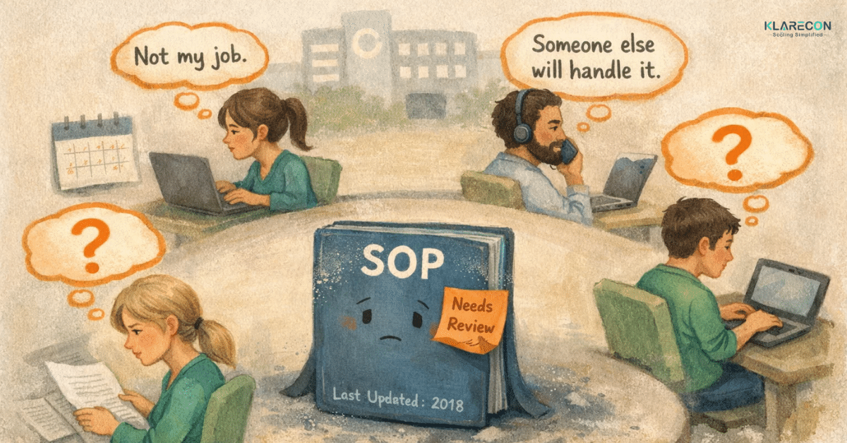 Why SOPs Fail: No One Owns The SOP (Lack Of Clear Responsibility)