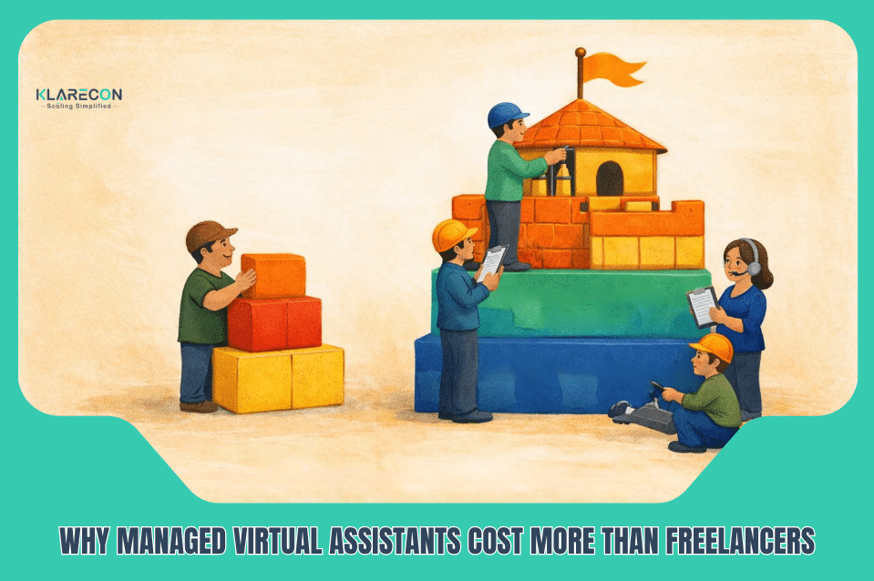 Why Managed Virtual Assistants Cost More Than Freelancers